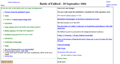 Desktop Screenshot of battleoffulford.org.uk